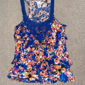 Women’s Floral Tank Top